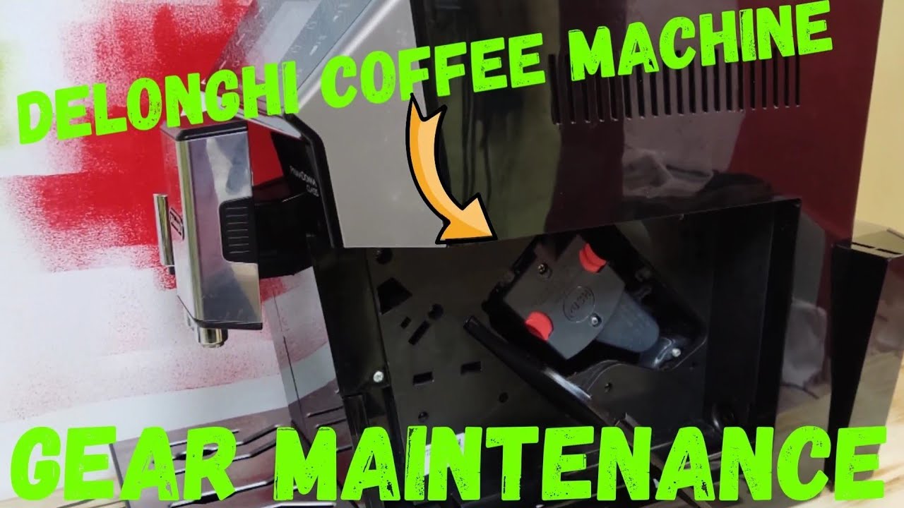 Delonghi coffee machine maintenance! YouTube