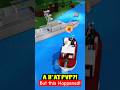 Roblox Build a Boat for Treasure Rare Sight in #babft Boat or Ship PVP! But this happened #roblox