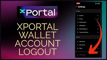 How to Log Out Account of xPortal Application 2024?