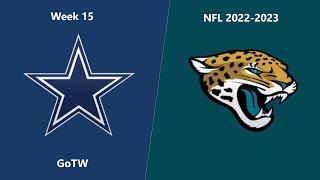 NFL 2022-2023 Season - Week 15: Cowboys @ Jaguars (GoTW) screenshot 4