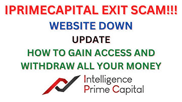 Intelligence Prime Capital (IPC) Update, IPCloud Exit Scam How to Withdraw all your Money