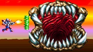 Super Turrican 2 (SNES) - All Bosses (No Damage \/Hard\/No Bombs + Ending) 1080p 60FPS