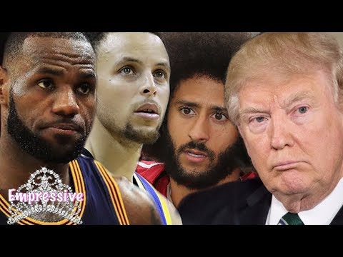 Lebron James drags Donald Trump for dissing Steph Curry and Colin Kaepernick