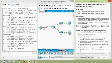 Packet Tracer - Investigating Directly Connected Routes