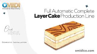 Full Automatic Installation & Commissioning of Full Automatic Complete Layer Cake Production Line