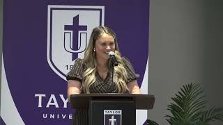 Information Class of 2026 Induction Speech | Maddie Thomas Starcher News