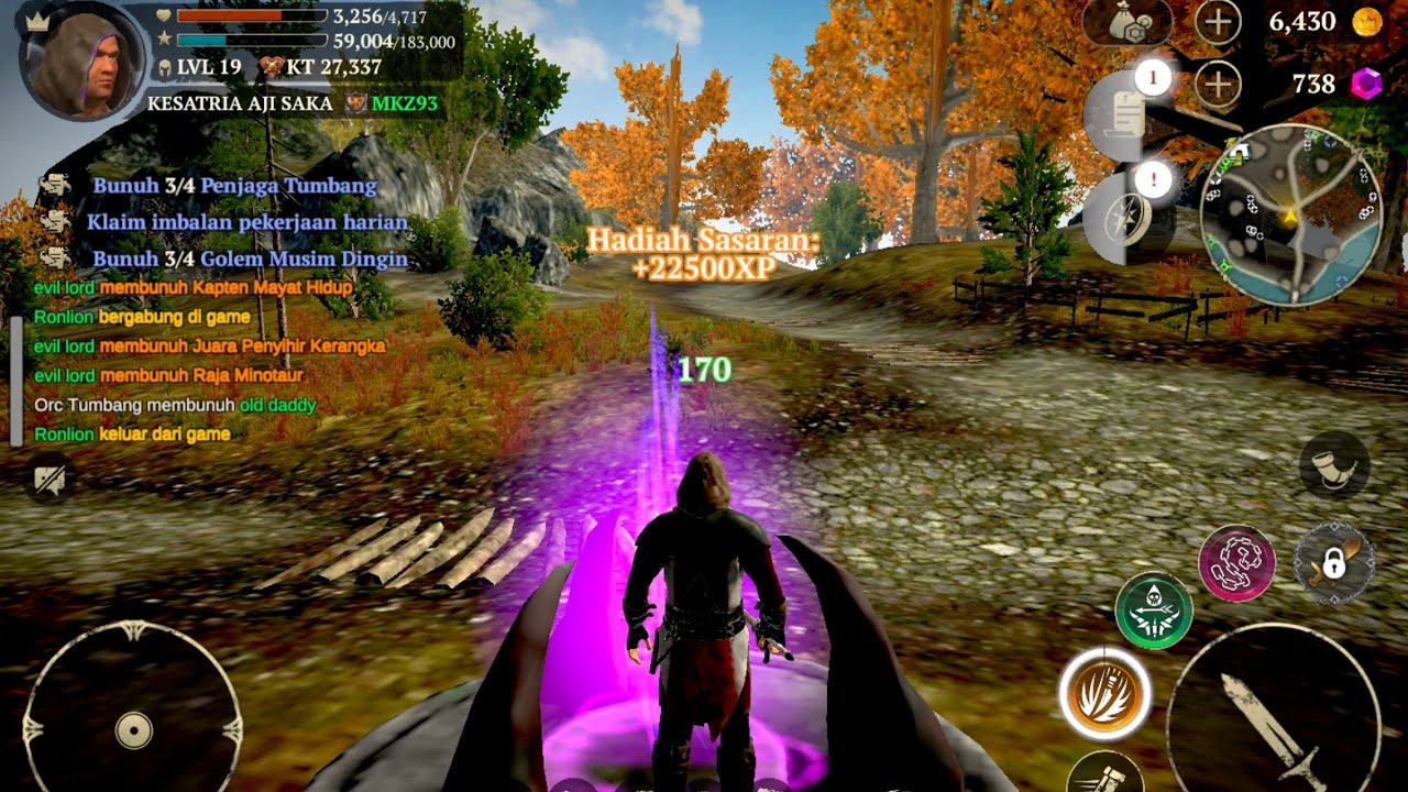 Evil lands - Battle in the Mission to Reactivate the Beacon that was Destroyed by Evil Monsters. 