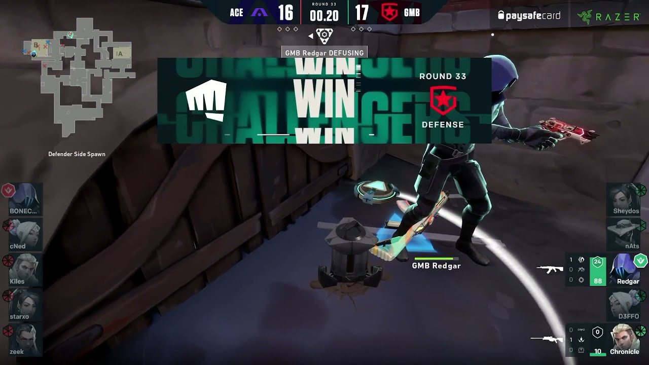 gambit's 0 second plant and 0.2 second clutch