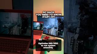 Optimize your SSD/HDD to run system smoothly #pctips #windows #Tech #viral #shorts #shortvideo #ssd
