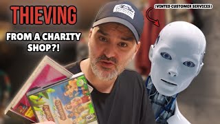 Stop Thieving From Charity Shops and Stop Running Your Companies With Ai