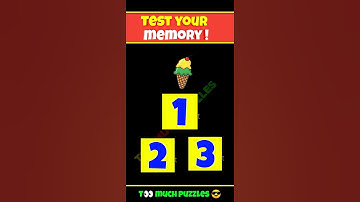 Memory Test #30😇। Riddles And Puzzles For Iq Test। #shorts