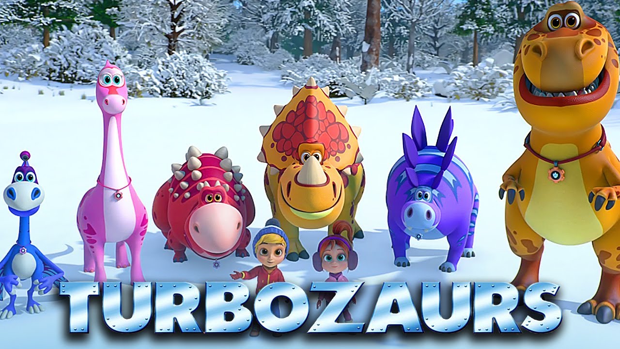 Turbozaurs: ❄️ Winter Rescue Adventure 🦖 Cartoon for kids