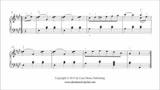 Schubert : German Dance D 972, No. 3 - ABRSM Piano Grade 3 B3
