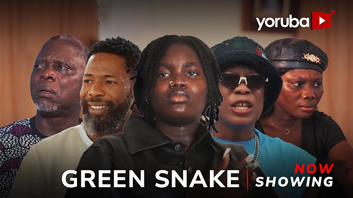 Green Snake Yoruba Movie 2025 Drama Abebi, Habeeb Alagbe, Dele Odule, Victoria Ajibola, Eniola