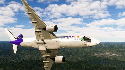 the plane hit a storm and made an emergency landing EPs59