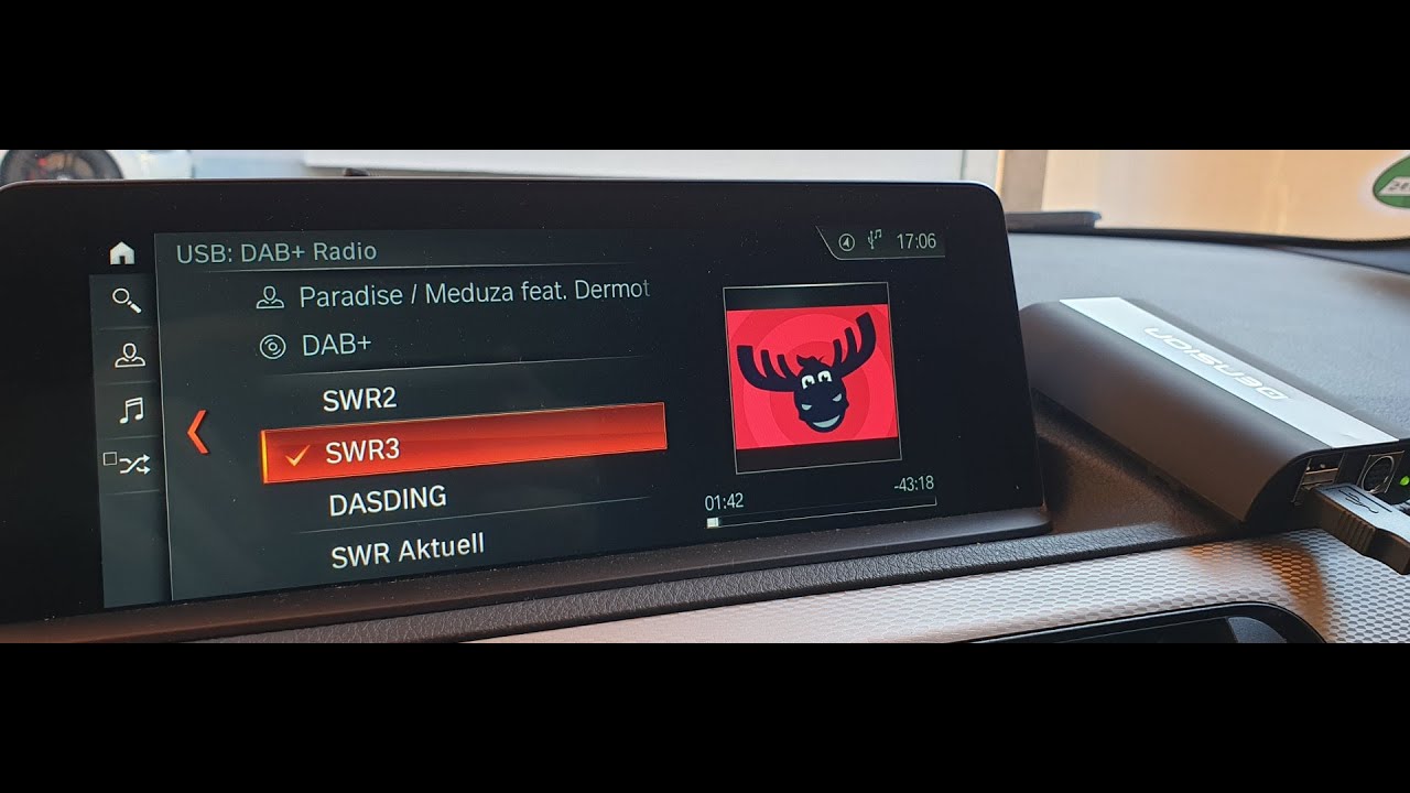 Einbau + Funktion Dension DAB+U Digitalradio nachrüsten BMW G30 5er (Antenne  nahezu unbrauchbar) 