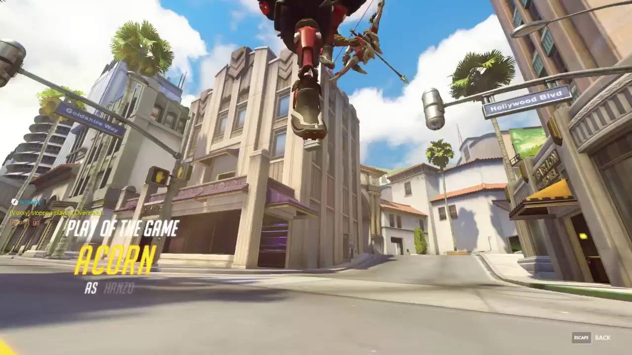 Overwatch - Knocked McCree's hat off