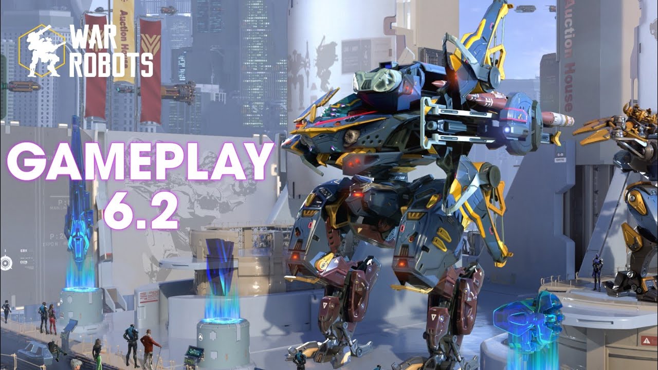 War robot gameplay 6.2 | Day 6 of 