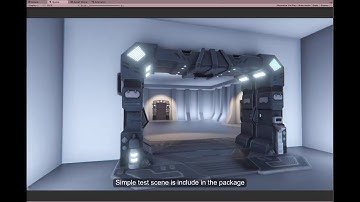 SciFi-Doors Pack Vol.1 - Unity 5