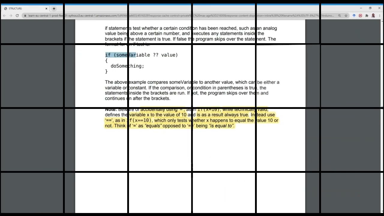 Part 3: Arduino Programming Overview