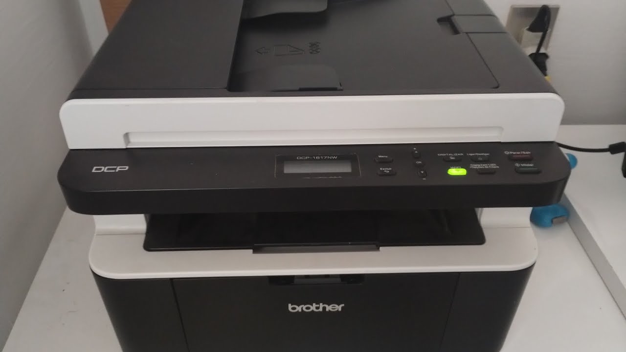 COMO TROCAR O TONER DA BROTHER DCP-1617NW