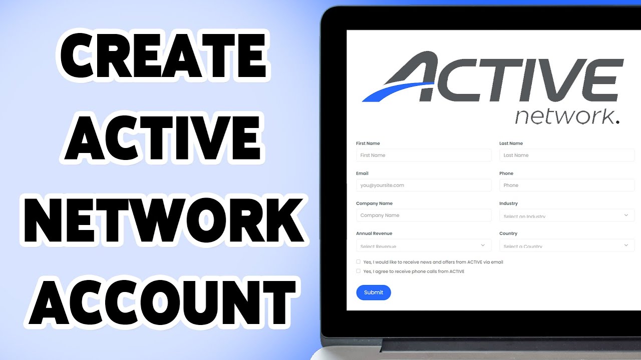 How To Create Active Network Account 2025 | Active Network Registration ...