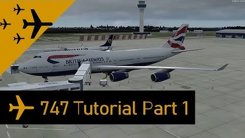 HOW TO FLY THE PMDG 747 [Part 1 - Preflight]
