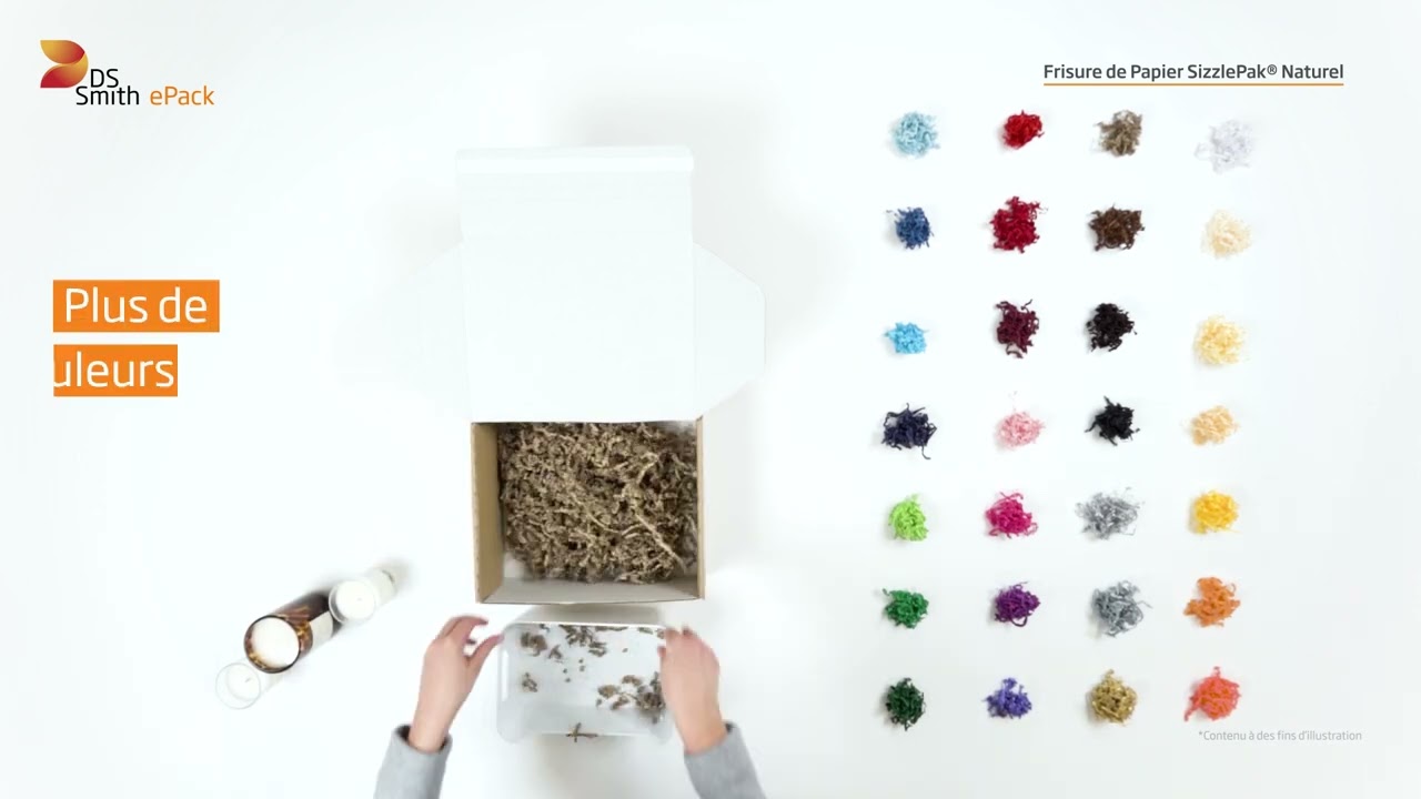 Frisure de Papier SizzlePak® - YouTube