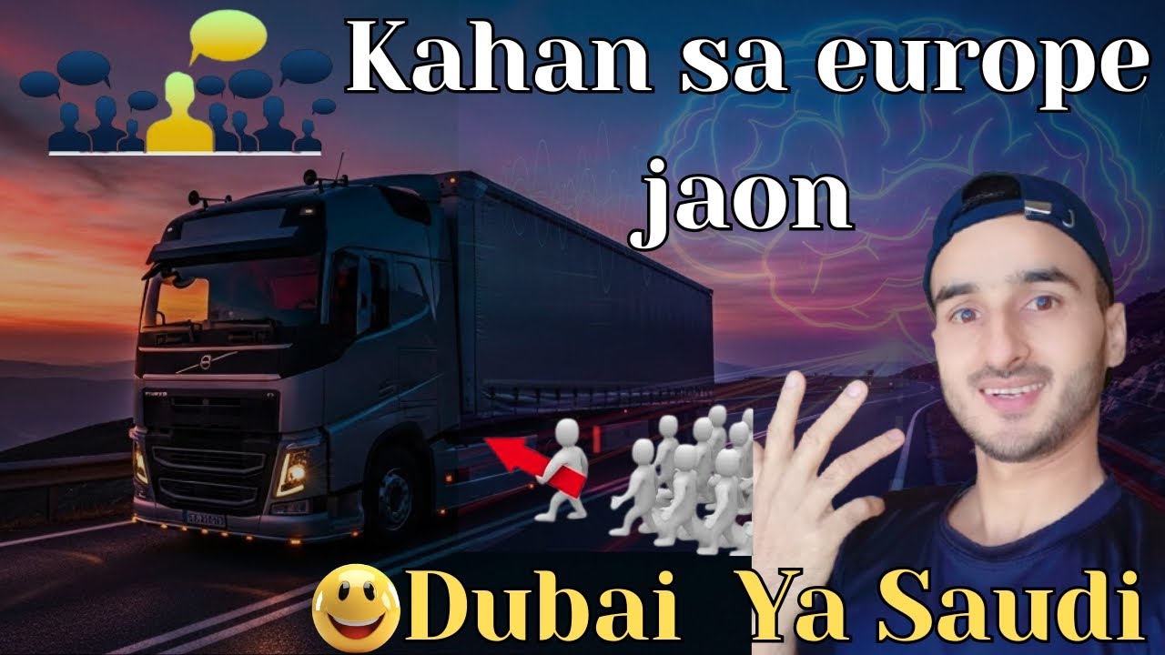 Dubai to Europe route: Work visa