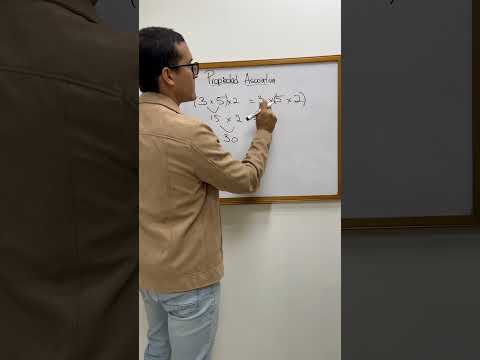 Propiedad asociativa de
