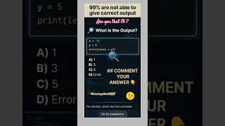 Only 1 % get the right answer 🔥#coding #memes #shorts #funny @LearnComputerWithRCS
