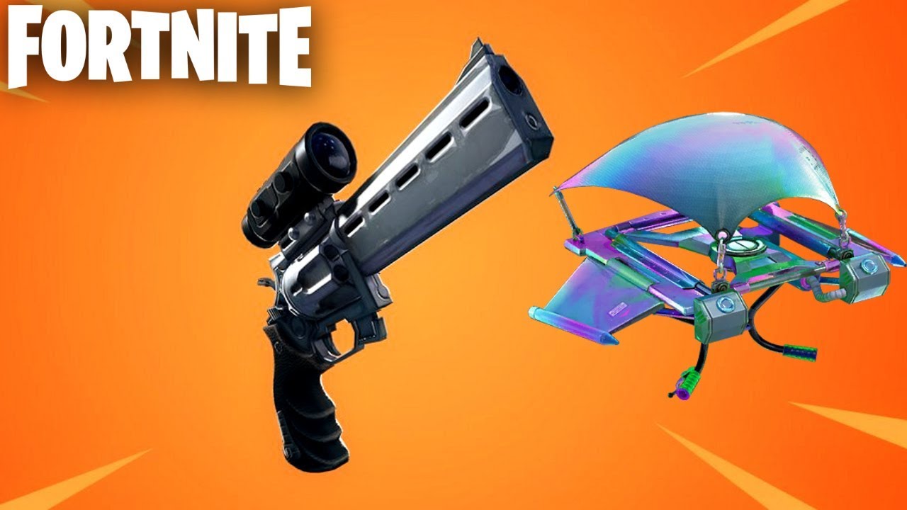 fortnite new scoped revolver itemized glider redeploy update today fortnite new update video mas popular - jon sandman fortnite