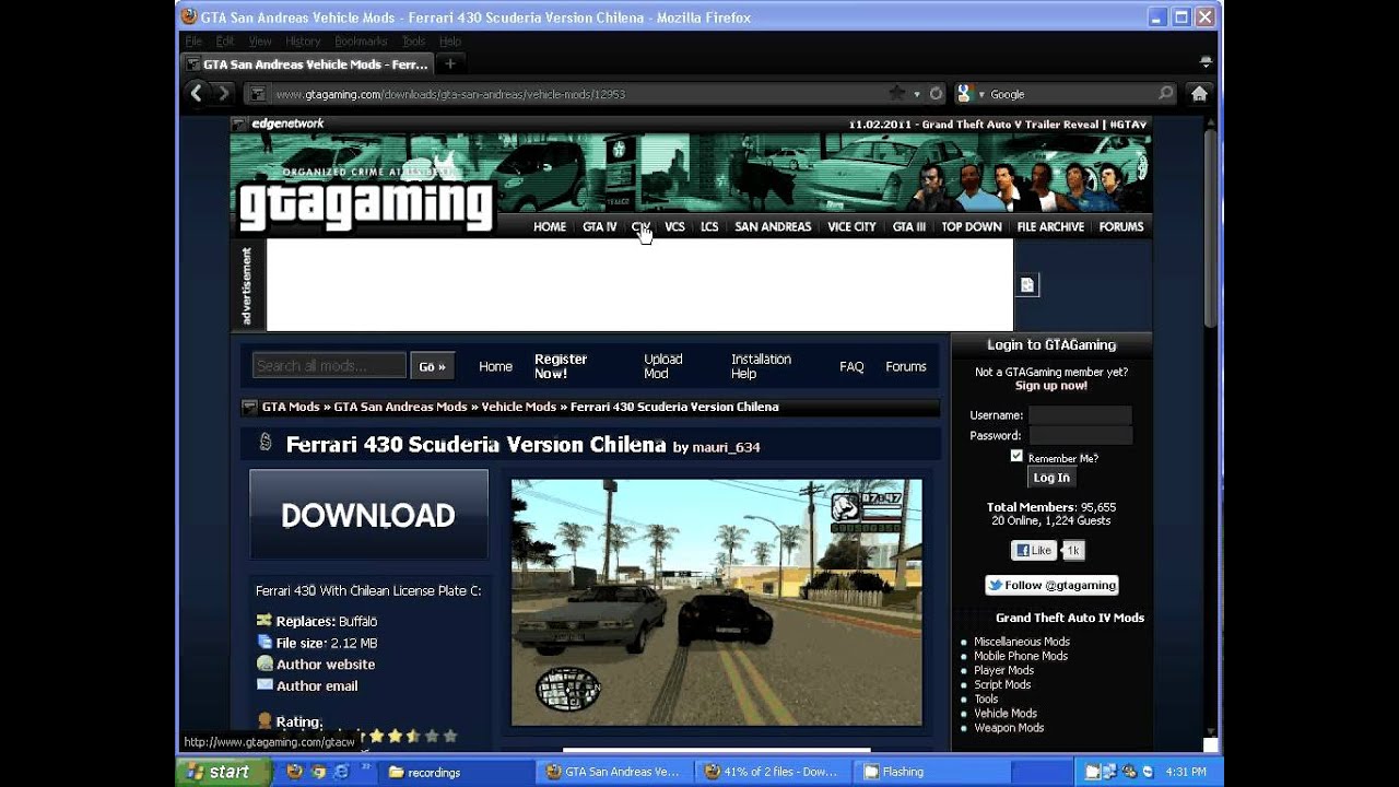 How To Download Gta Sa Mod Installer how to install gta sanandreas car mods with SAMI (san andreas mod