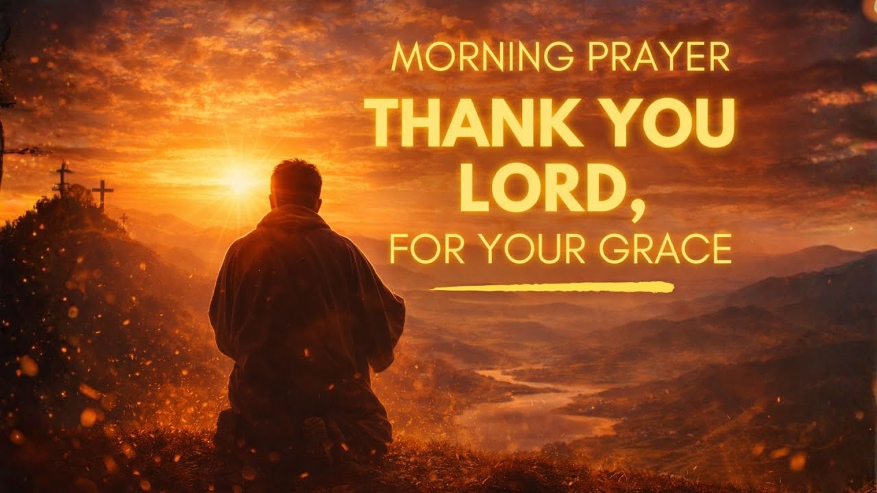 Every Morning Gratitude Prayer | Thank You Lord for Your Grace