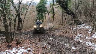 Love on atv quad
