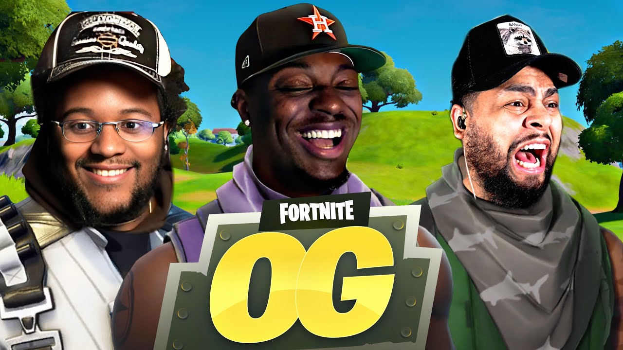Tray Playing OG Fortnite W/ 
