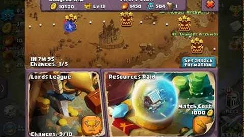 Clash of Lords 2 - Dungeon - 46. Thunder Archway 1