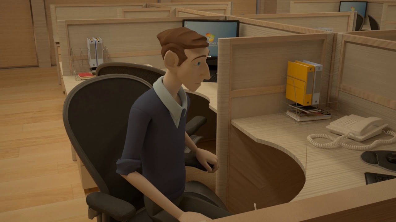 BREAK d FAST | The Office | Short animation video | AAMS Animation