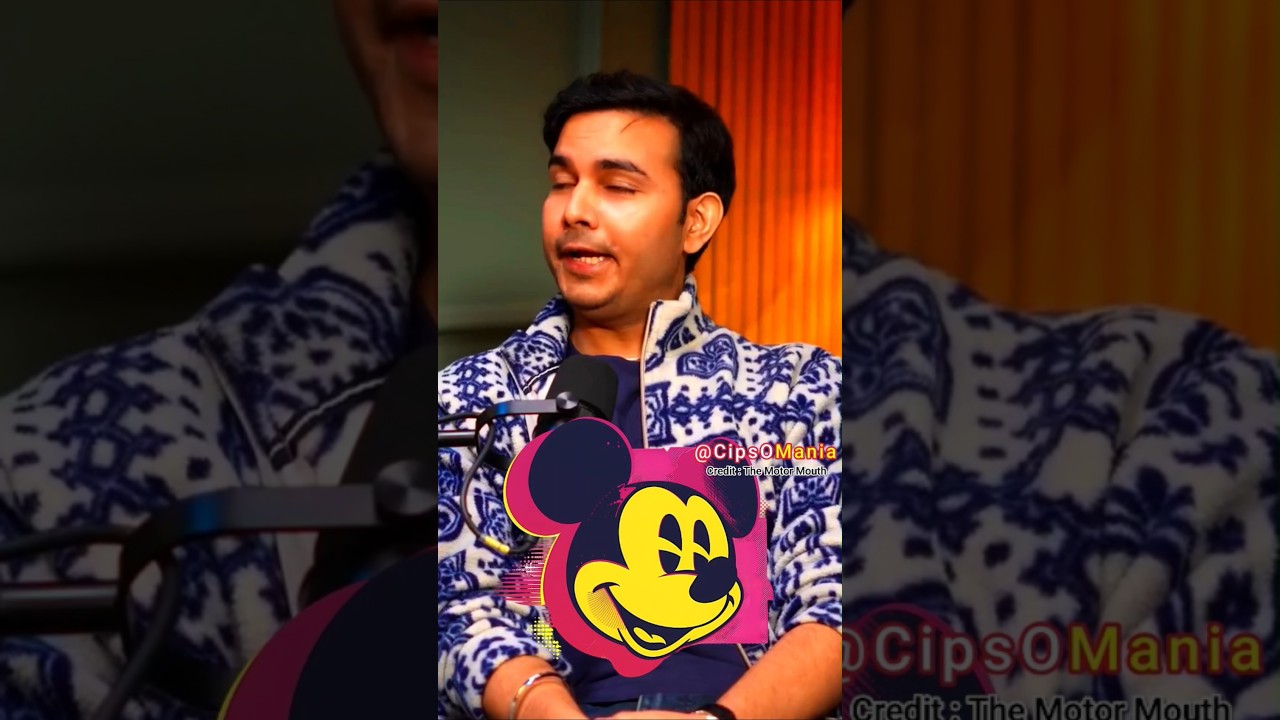 Mickey Mouse Voiceover Artist 🔥 | ft.Rajesh Shukla 