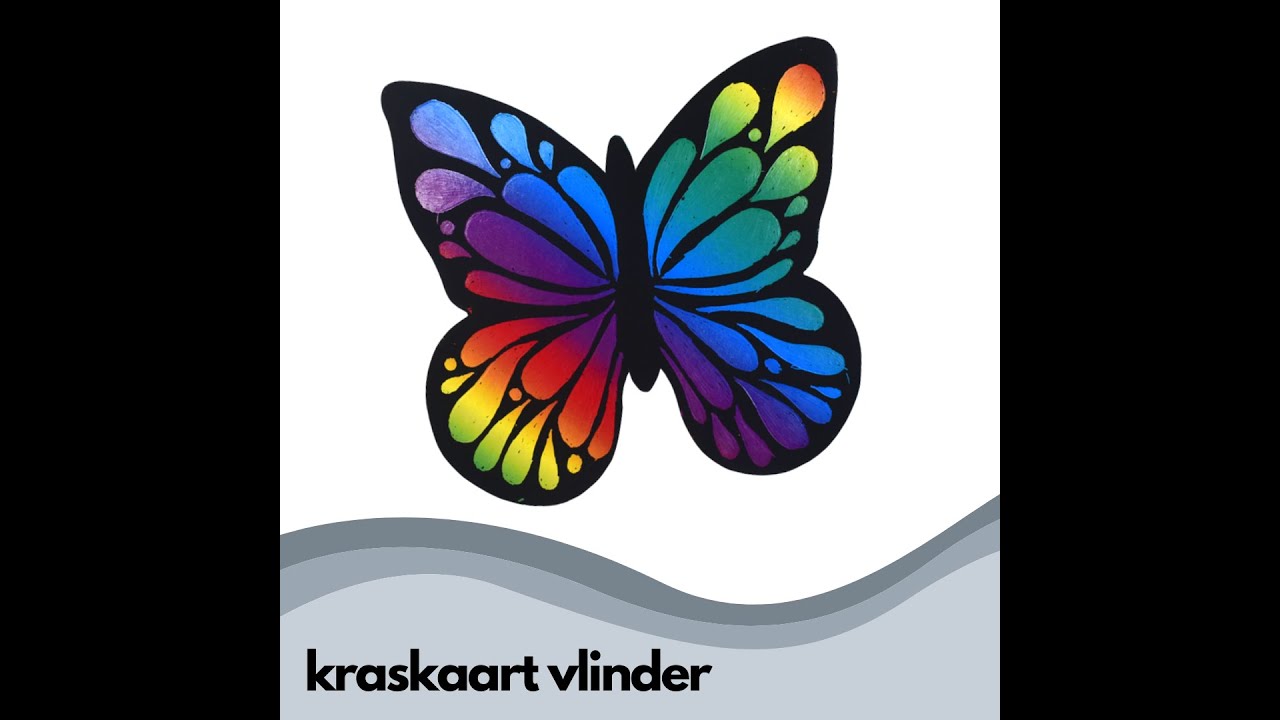 11 kraskaart vlinder