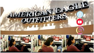 American Eagle Outfitters store walk through | shop with me