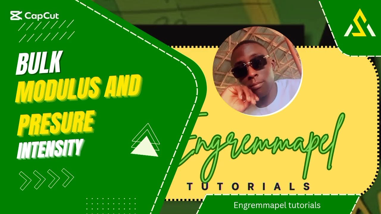 Bulk modulus and pressure intensity. 