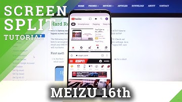 How to Enter Split Screen in Meizu 16th – Create Dual Screen