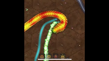 little big snake  #wormszone #littlebigsnake #snakegame #snakeio #snake #iogames #wormszoneio#shorts