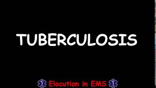 How to Pronounce Tuberculosis | Paramedic | EMT | Medical Terms