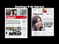 Tapas de Clarín y Página|12 - 9 al 14 de febrero de 2020