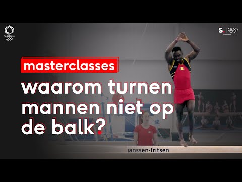 Waarom turnen mannen niet op de balk en het is (niet) wat je denkt? | Olympische masterclass #1