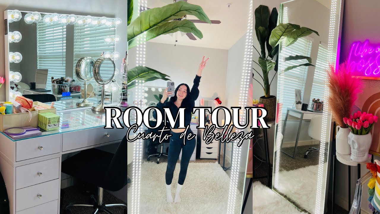 TOUR DE MI CUARTO DE MAQUILLAJE 2023 (ROOM TOUR)