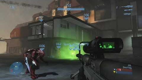 Halo 3 *mythic new maps* Longshore CTF Gameplay [Part 2]