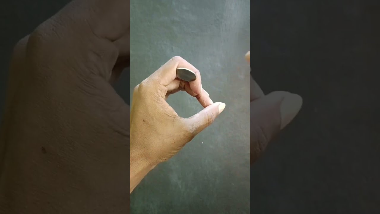 Coin Magic Trick REVEALED Tricks Shorts Viral Trending Ytshots